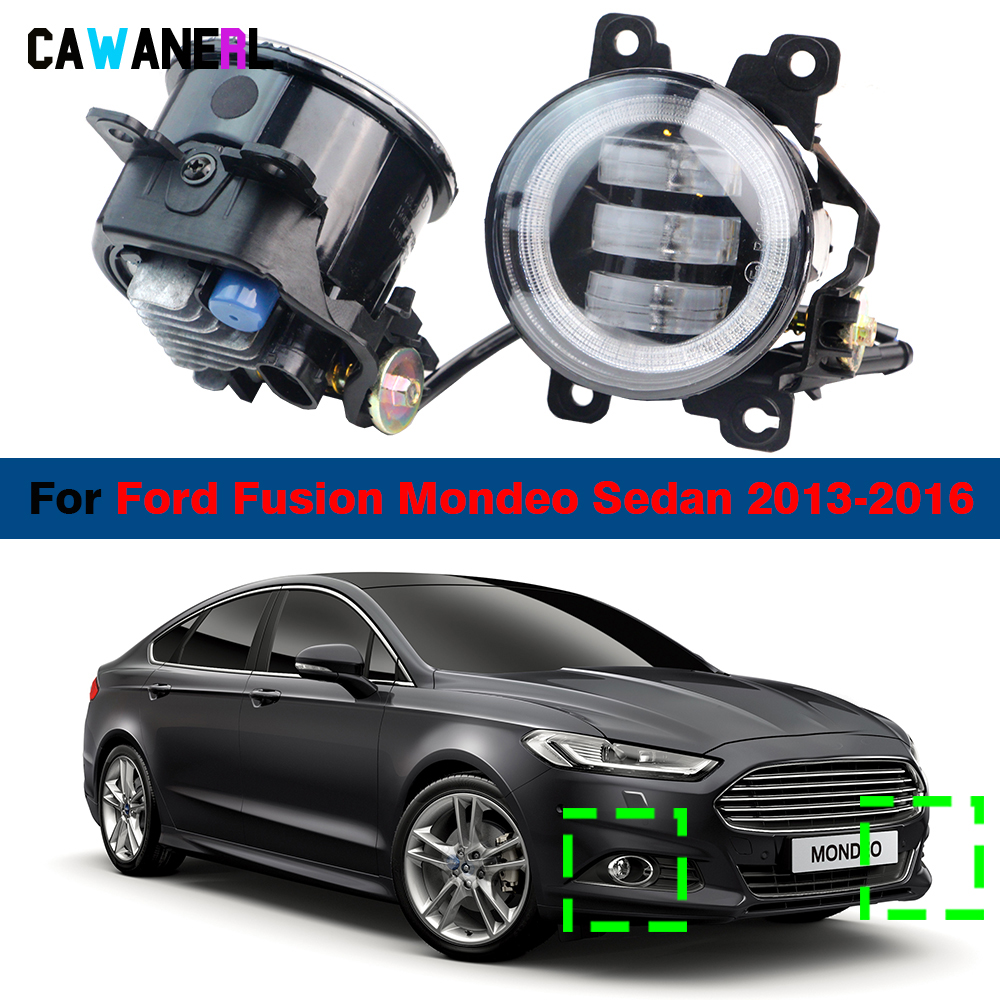 Car Accessories Xcent - 2 X Adjustable Car LED Fog