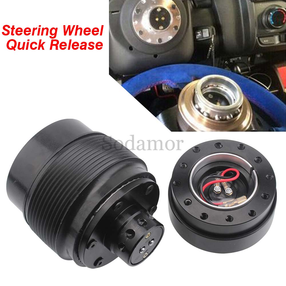 Car Accessories For Steering Wheel - 6 Hole Quick Release Steering Wheel
