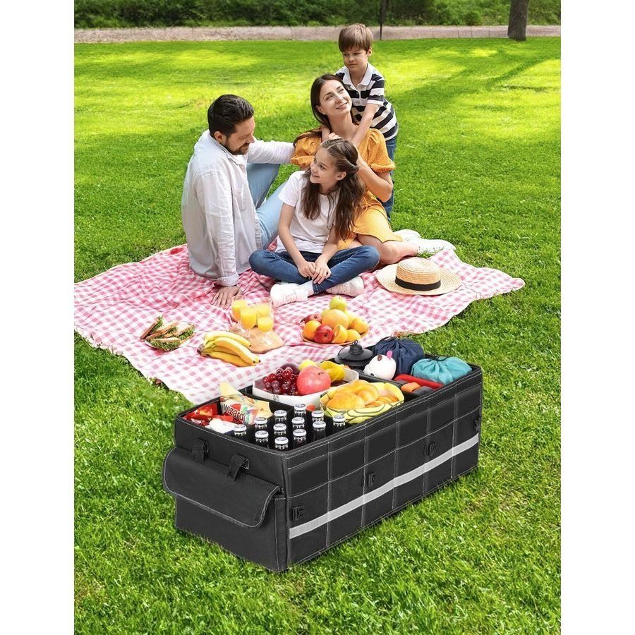 Car Trunk Organizer - Car Trunk Organizer for SUV 75L