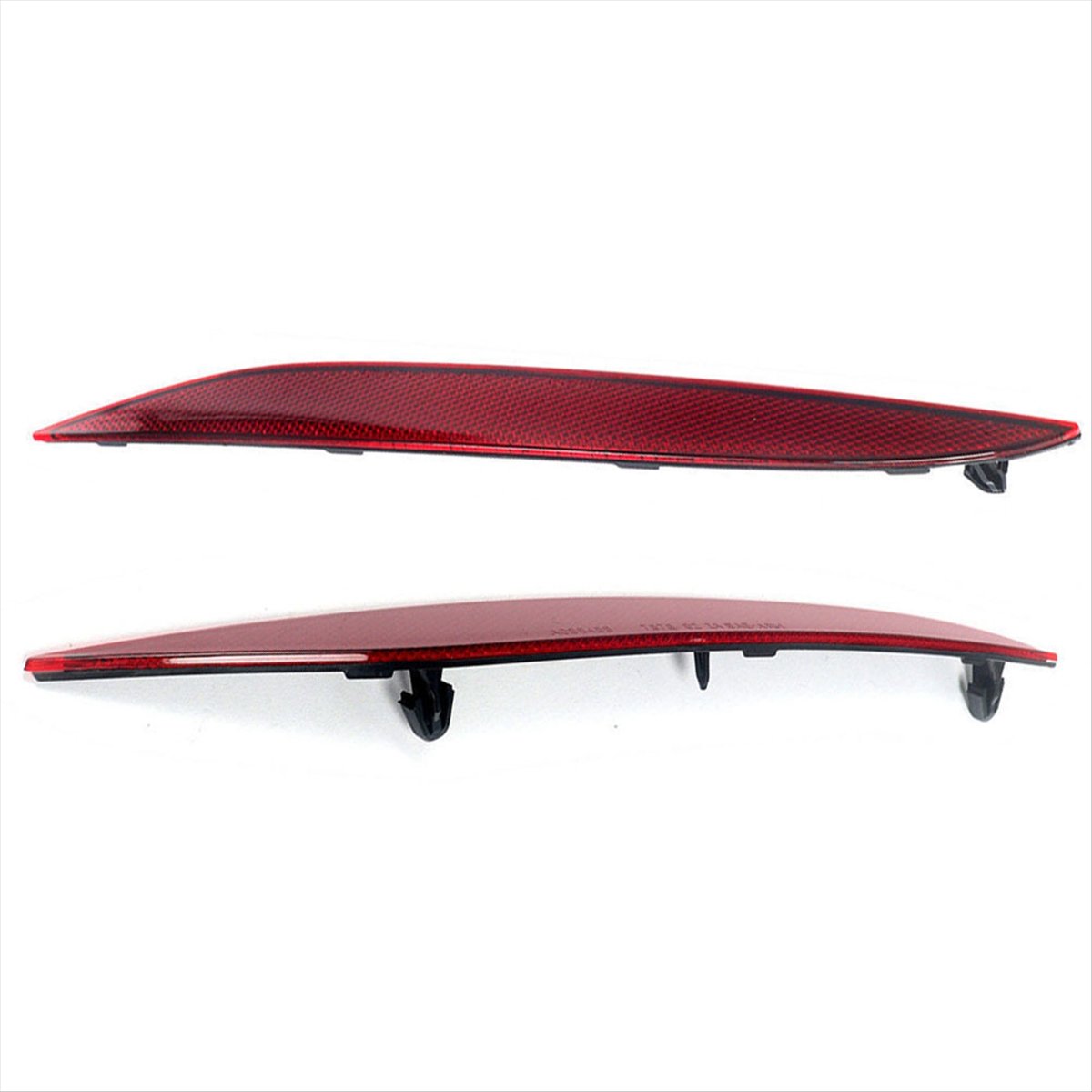 Car Accessories Xcent - 1Pair Left&Right Red Bumper Reflex Reflector