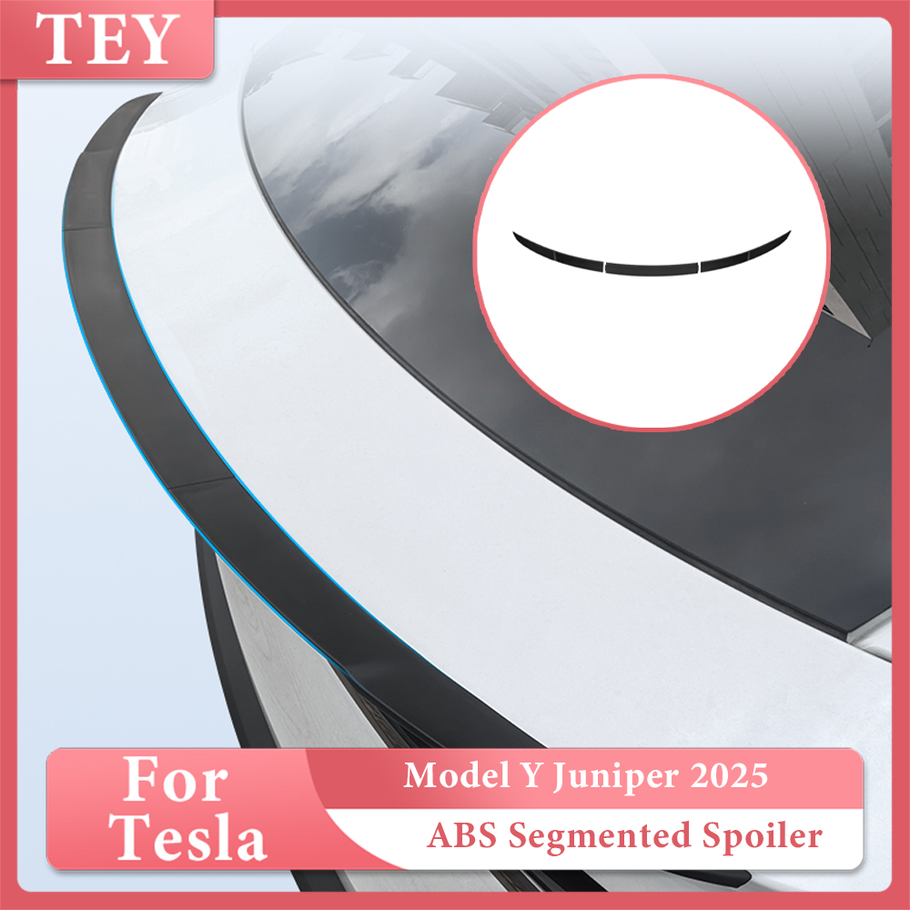 Car Accessories List - For Tesla ABS Carbon Fiber Pattern