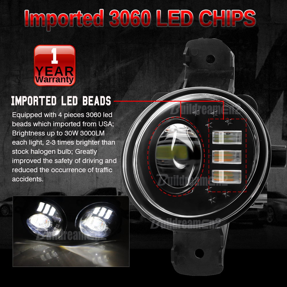 2 X 30W Car Right + Left LED L - đánh giá và giá Car Accessories Xcent