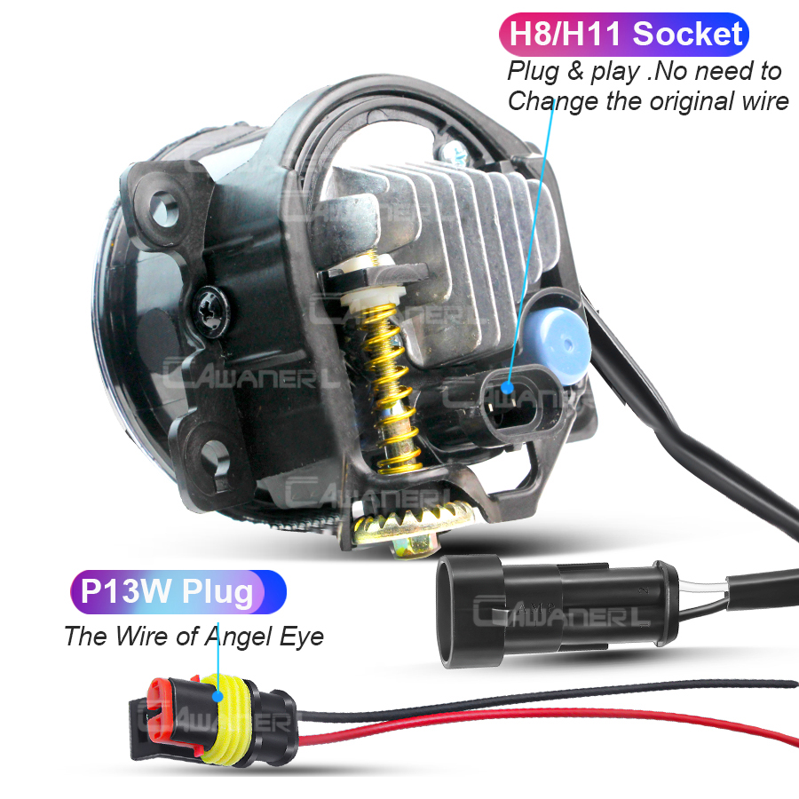 2 X 30W Car Canbus LED Fog Lig - đánh giá và giá Car Accessories Xcent