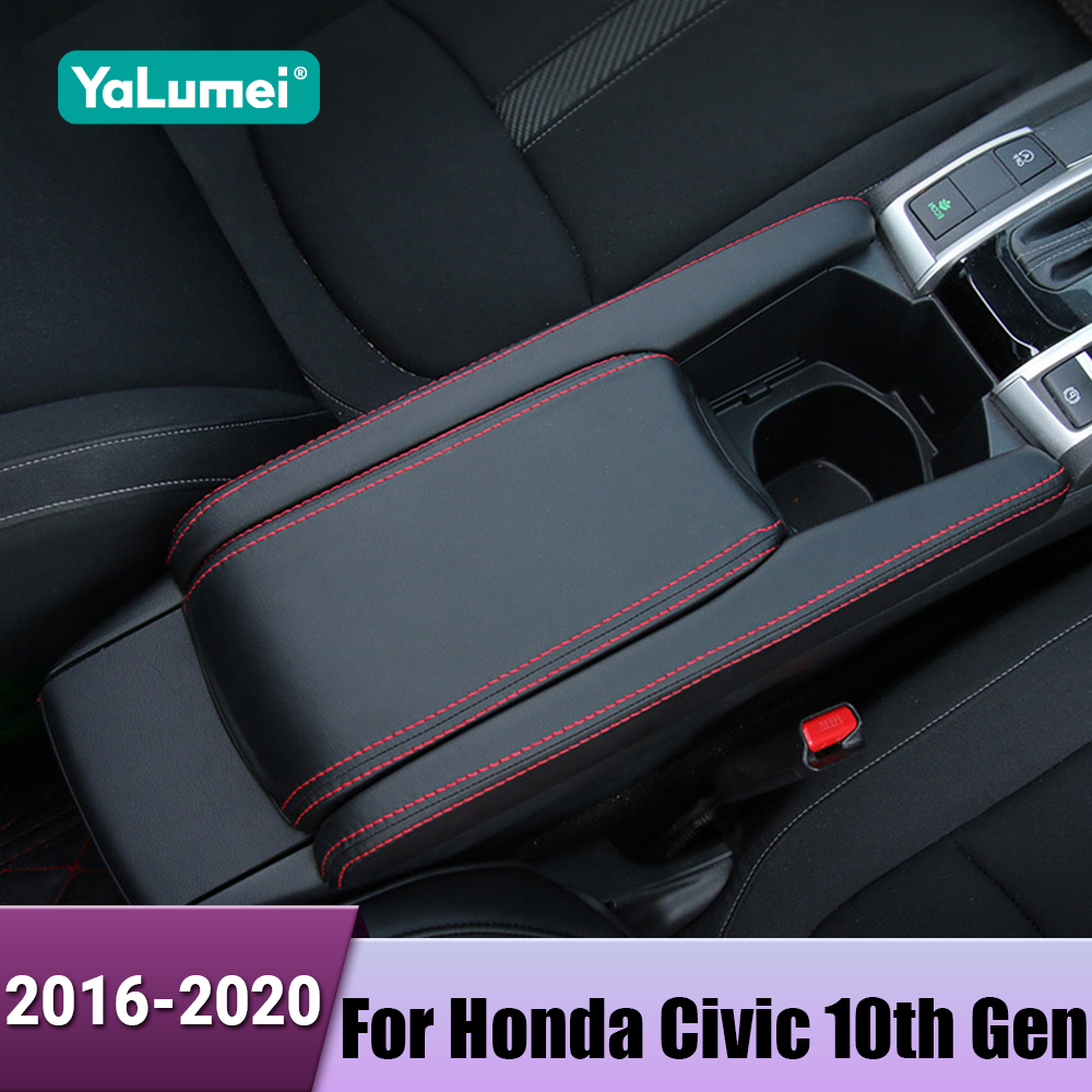 Leather Car Center Console Arm - đánh giá và giá Car Accessories Honda