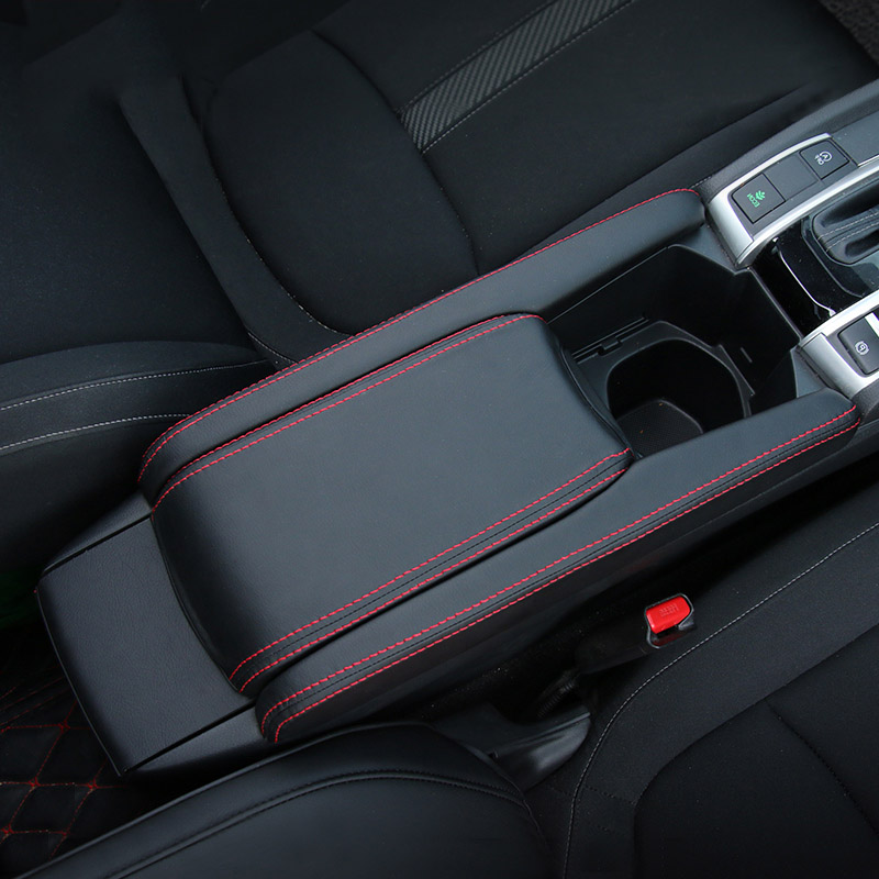 Leather Car Center Console Arm - đánh giá và giá Car Accessories Honda