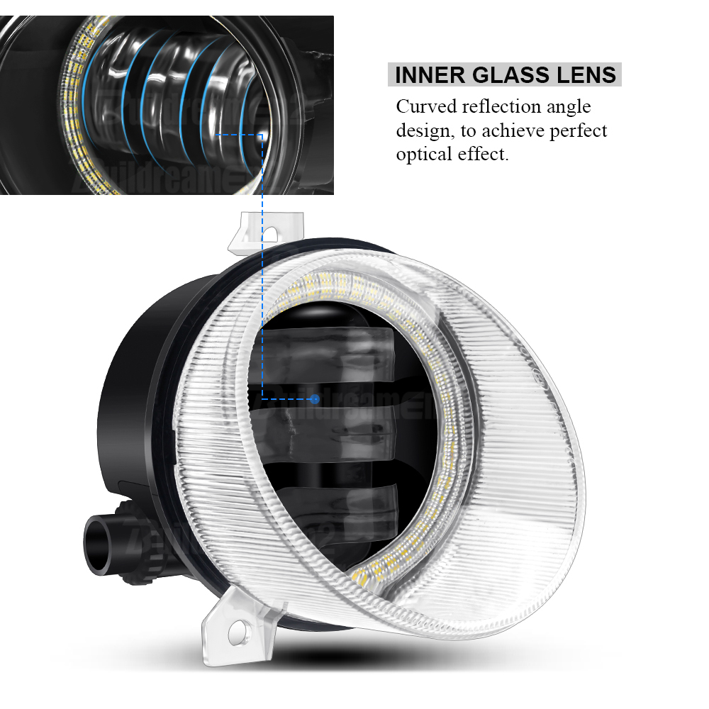 2 X 30W Angel Eye Fog Light As - đánh giá và giá Car Accessories Xcent