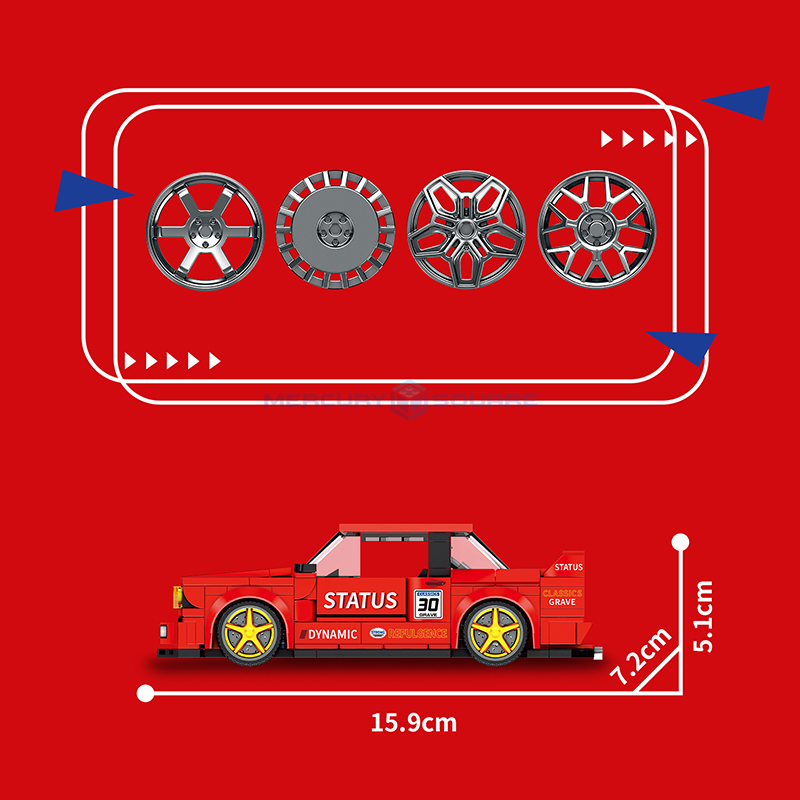 Red E30 Racing Vehicle Model B - đánh giá và giá Car Accessories Gift Ideas