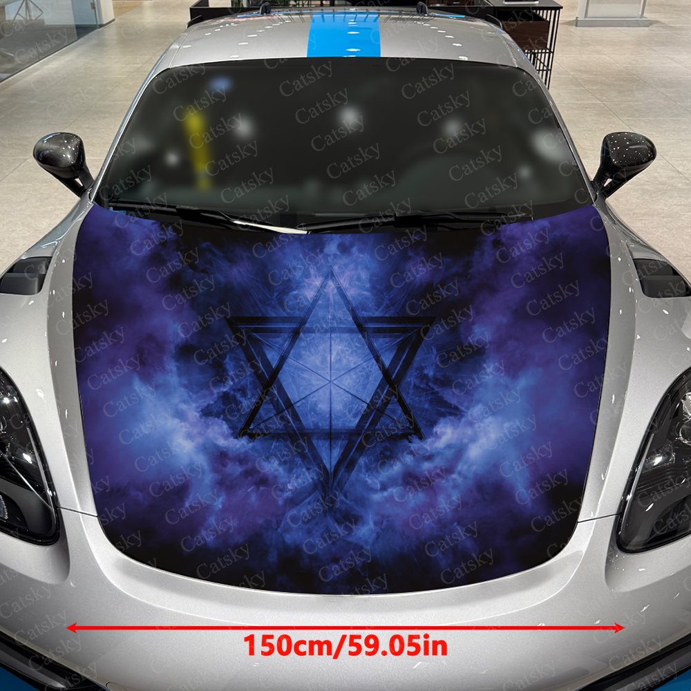 Star Chart Car Hood Stickers - - đánh giá và giá Car Accessories Gift Ideas