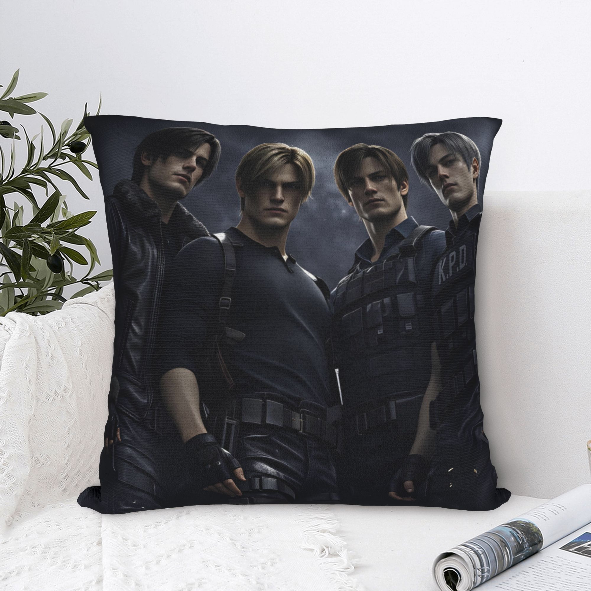 Leon Kennedy Pillow Cover  Ret - đánh giá và giá Car Accessories Gift Ideas