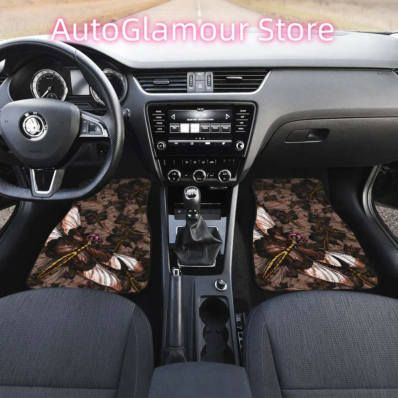 Brown Dragonfly Car Floor Mats - đánh giá và giá Car Accessories Gift Ideas