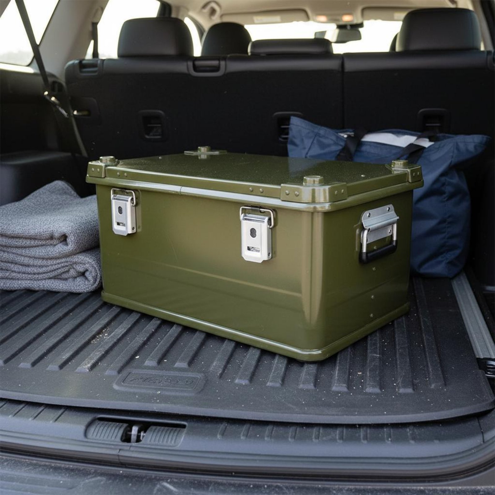 Aluminum Storage Box Large Cap - đánh giá và giá Car Trunk Organizer