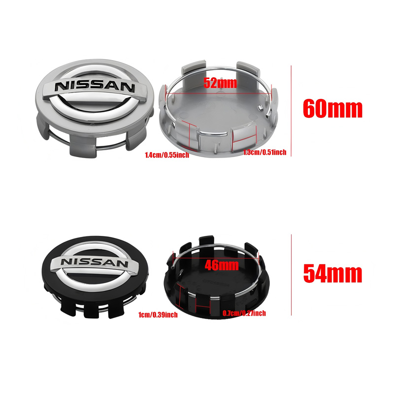 54/60mm Car Wheel Center Caps  - đánh giá và giá Car Accessories Xcent