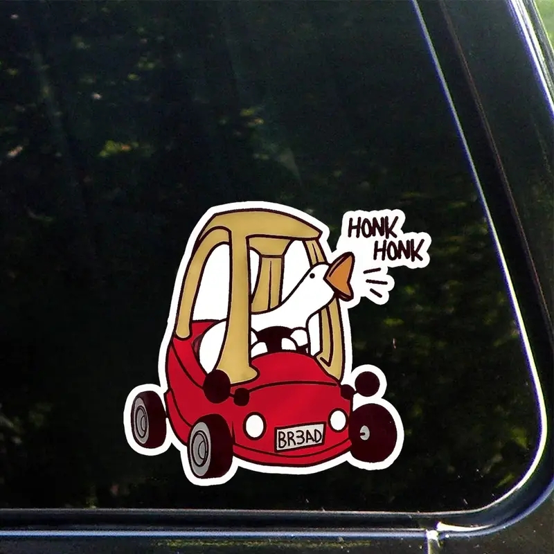 Funny Honk Goose Vinyl Sticker - đánh giá và giá Car Accessories Gift Ideas