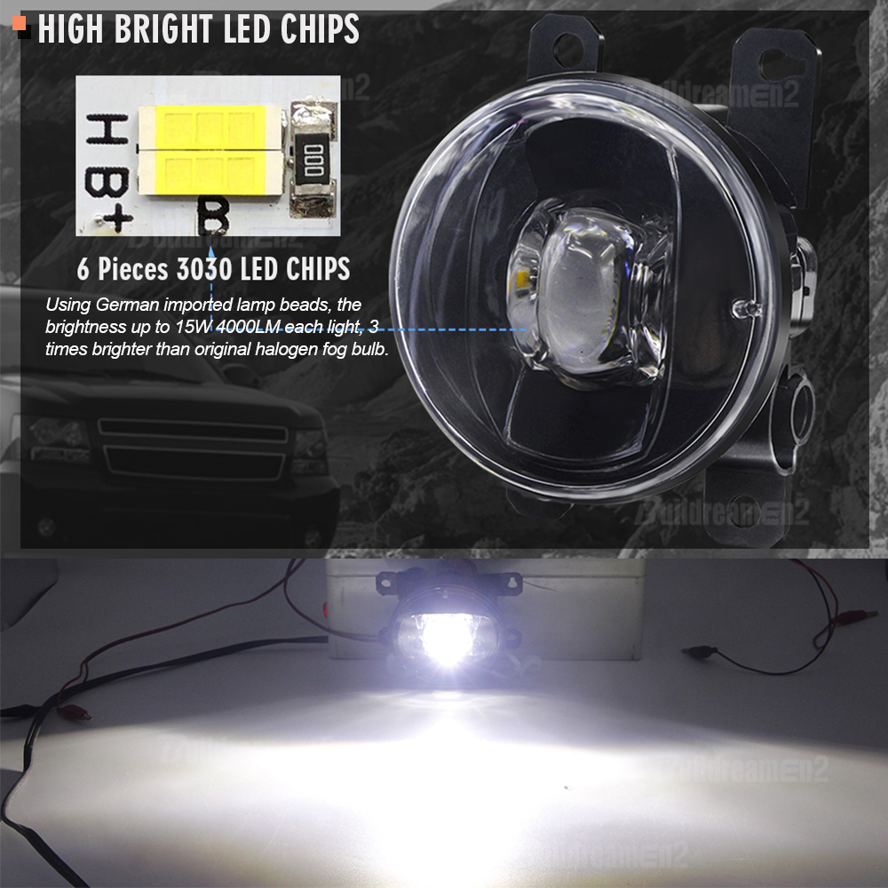 2 X 30W H11 Fog Light DRL For  - đánh giá và giá Car Accessories Xcent