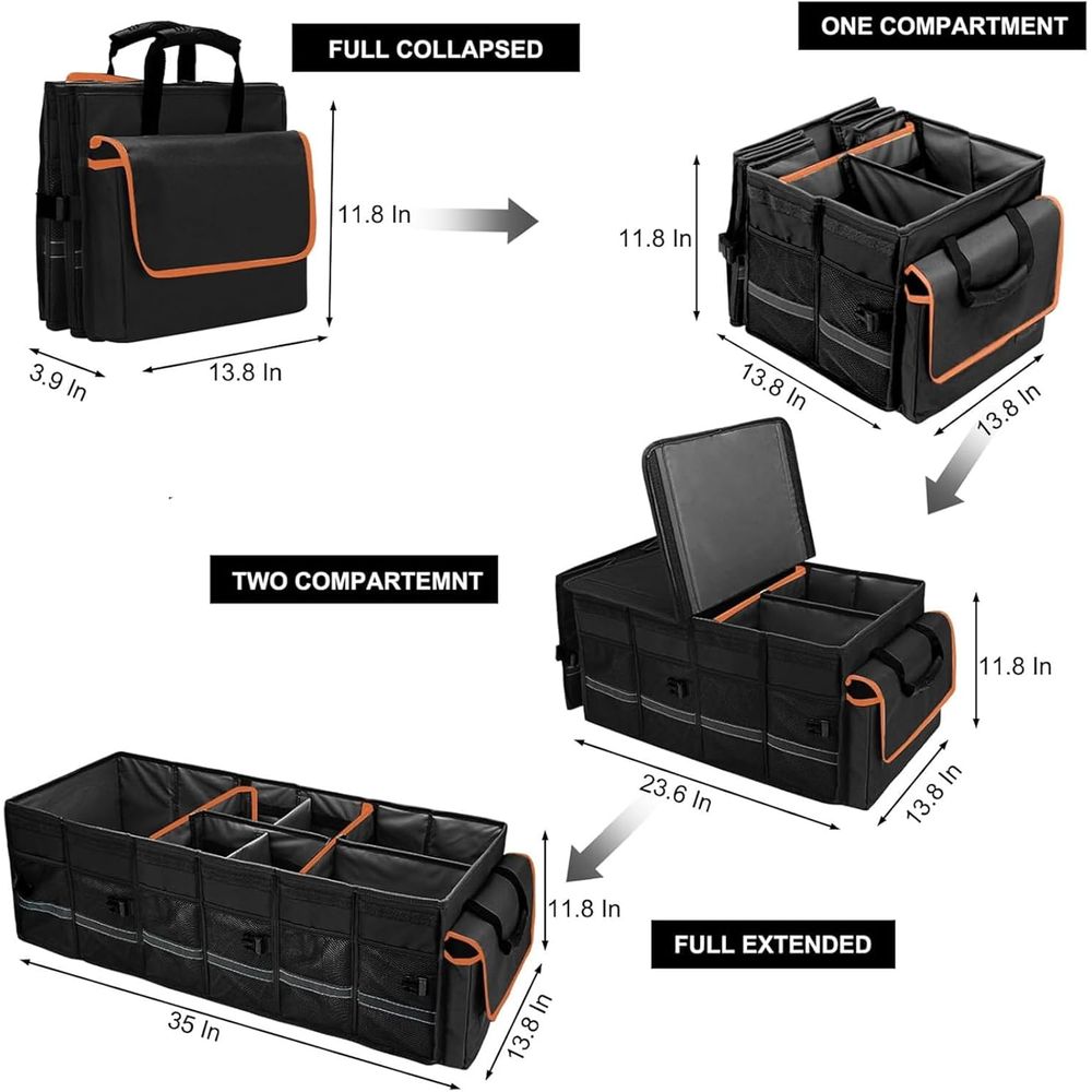 Car Trunk Organizer and Storag - đánh giá và giá Car Trunk Organizer