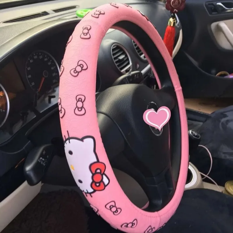 Hello Kitty kawaii cartoon car - đánh giá và giá Car Accessories Workshop