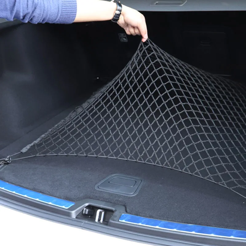 Nylon Car Rear Cargo Net - Tru - đánh giá và giá Car Trunk Organizer