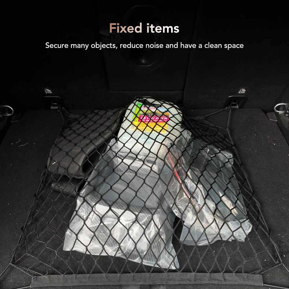 Nylon Car Rear Cargo Net - Tru - đánh giá và giá Car Trunk Organizer