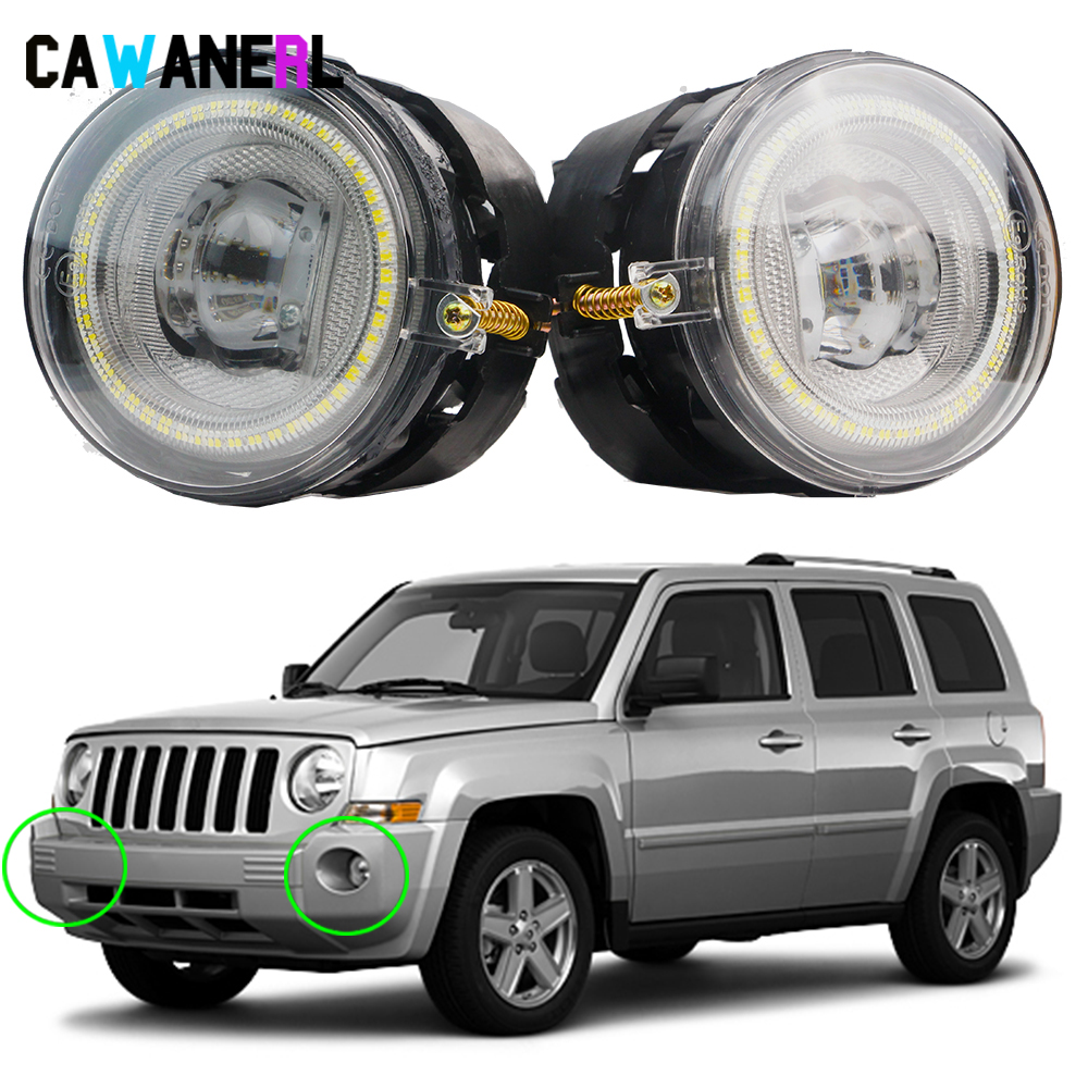 2 X 30W 6000LM LED Angel Eye F - đánh giá và giá Car Accessories Xcent