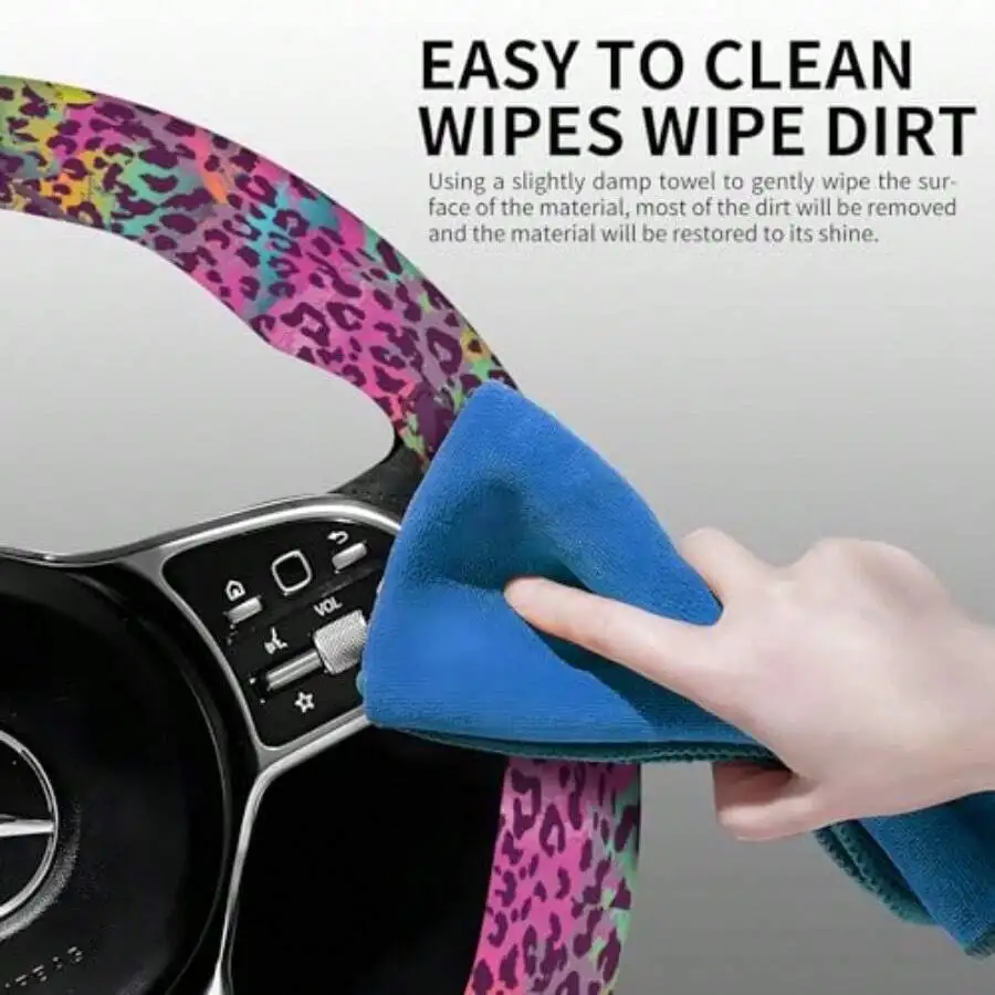 Elastic Steering Wheel Cover 1 - đánh giá và giá Car Accessories For Steering Wheel