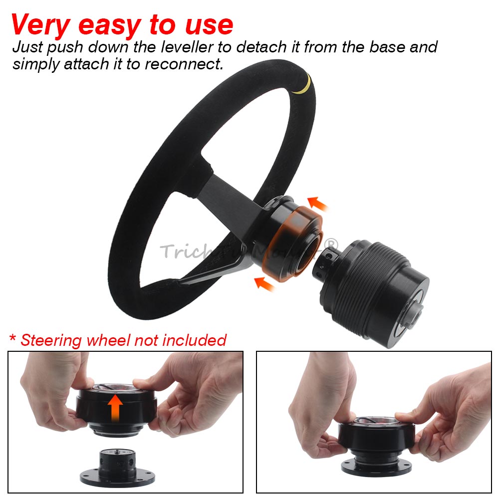 Car Accessories 6 Hole Quick R - đánh giá và giá Car Accessories For Steering Wheel
