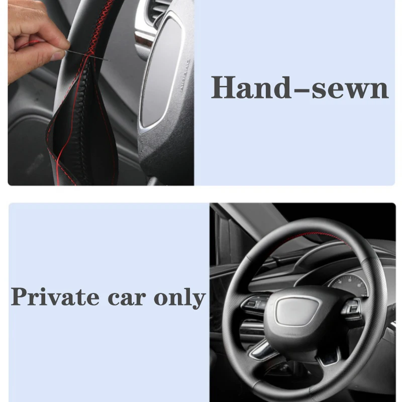 Genuine Leather Steering Wheel - đánh giá và giá Car Accessories For Steering Wheel