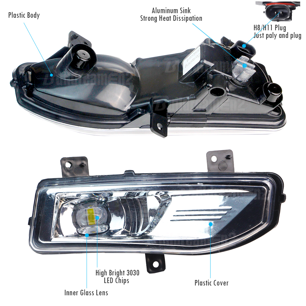 30W 4000LM Car Front Bumper LE - đánh giá và giá Car Accessories Xcent