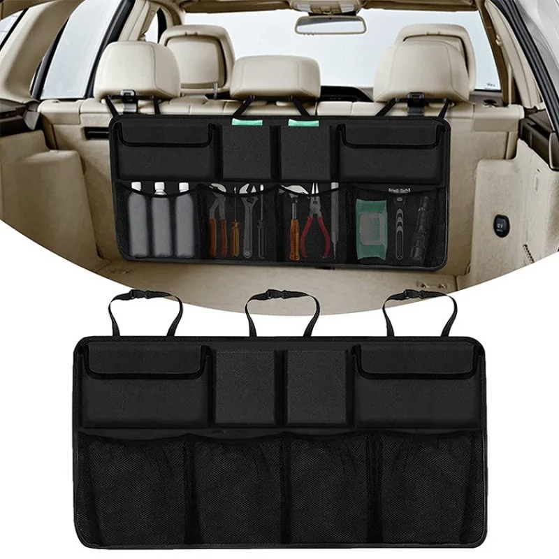 Car Rear Racks Storage Bag Net - đánh giá và giá Car Trunk Organizer
