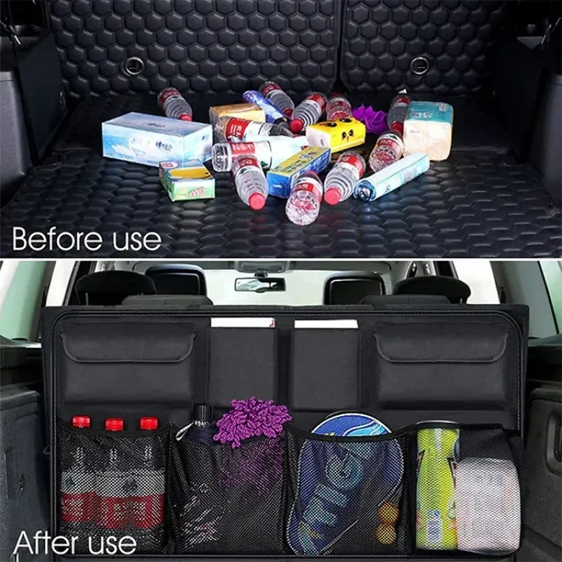Car Rear Racks Storage Bag Net - đánh giá và giá Car Trunk Organizer