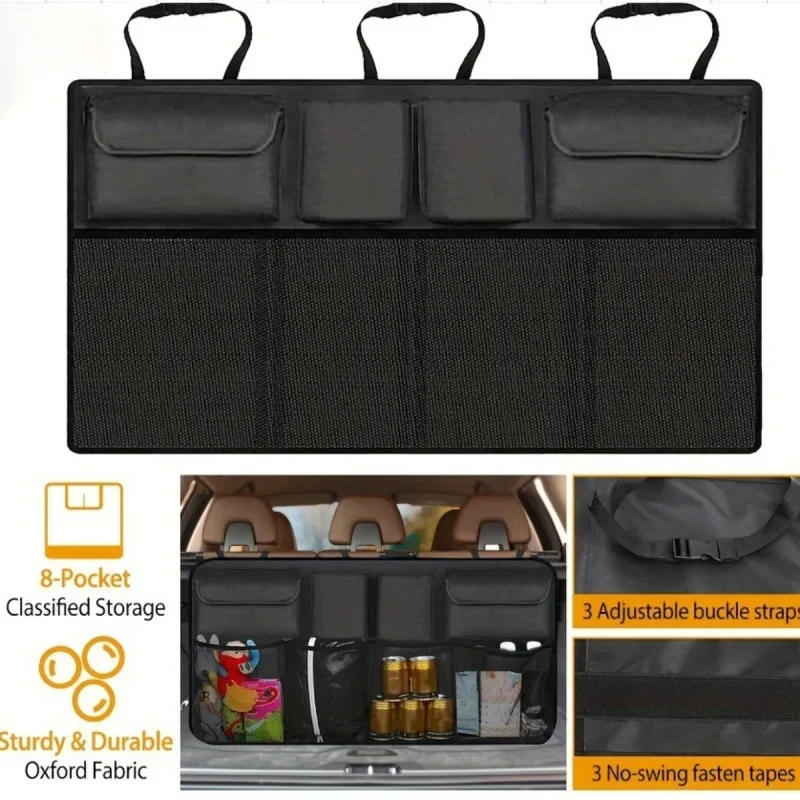 Car Rear Racks Storage Bag Net - đánh giá và giá Car Trunk Organizer